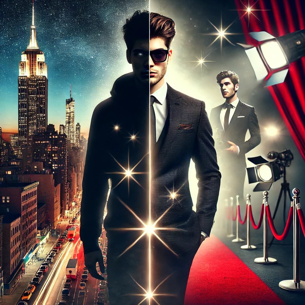 Alex’s transformation from escort to Hollywood actor.