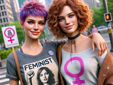 The Intersection of Escorting and Feminism - cover. The Intersection of Escorting and Feminism