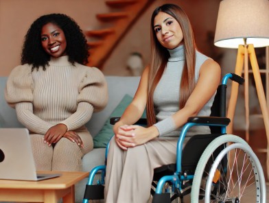 Embracing Diversity - Cover Sex workers with disabilities embracing diversity.