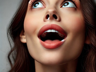 Mastering the Brutal Blowjob – Cover A confident woman practicing deep throating techniques.