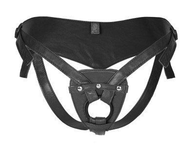 Strap-On Sex Guide - Cover Couple enjoying safe and pleasurable strap-on sex